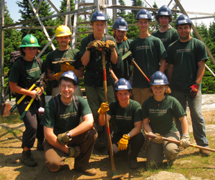 NorthWoods Conservation Corps' 2010 Backcountry Crew